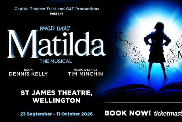 Matilda the Musical (NZ) in Wellington promotional photo for Exclusive presale tickets offer
