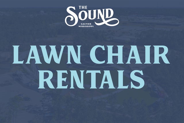Presales to the sound amp lawn chair rentals: members use these when buying pre-sale tickets