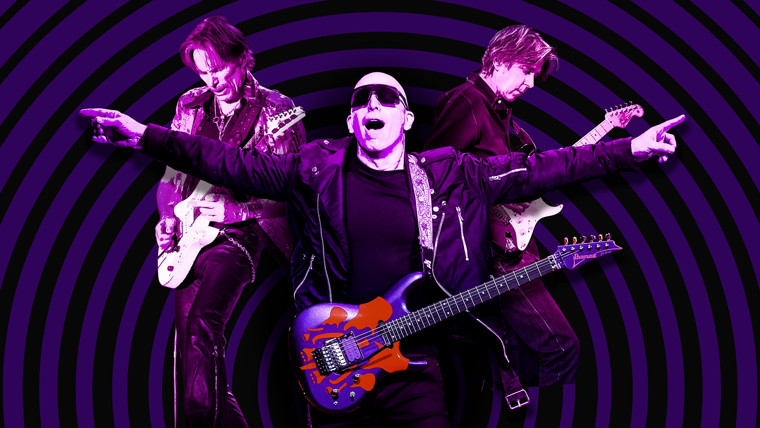 G3 Reunion Tour 2024: Joe Satriani, Eric Johnson & Steve Vai in Scottsdale  promo photo for Royal / Platinum Player Reward presale offer code