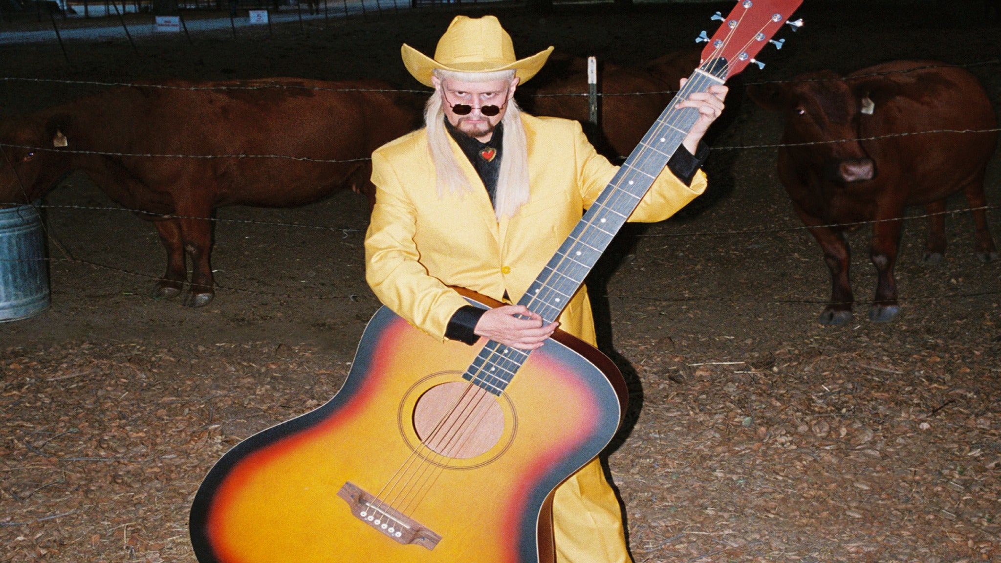 Oliver Tree presents Cowboy Tears in Houston promo photo for Spotify presale offer code