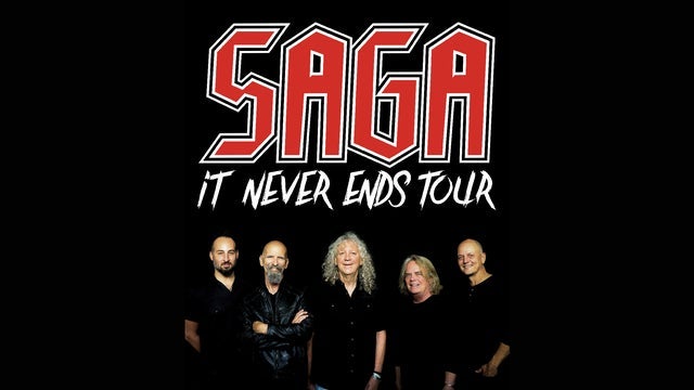 SAGA – It Never ends – tour in Le Forum, Liège 24/11/2024