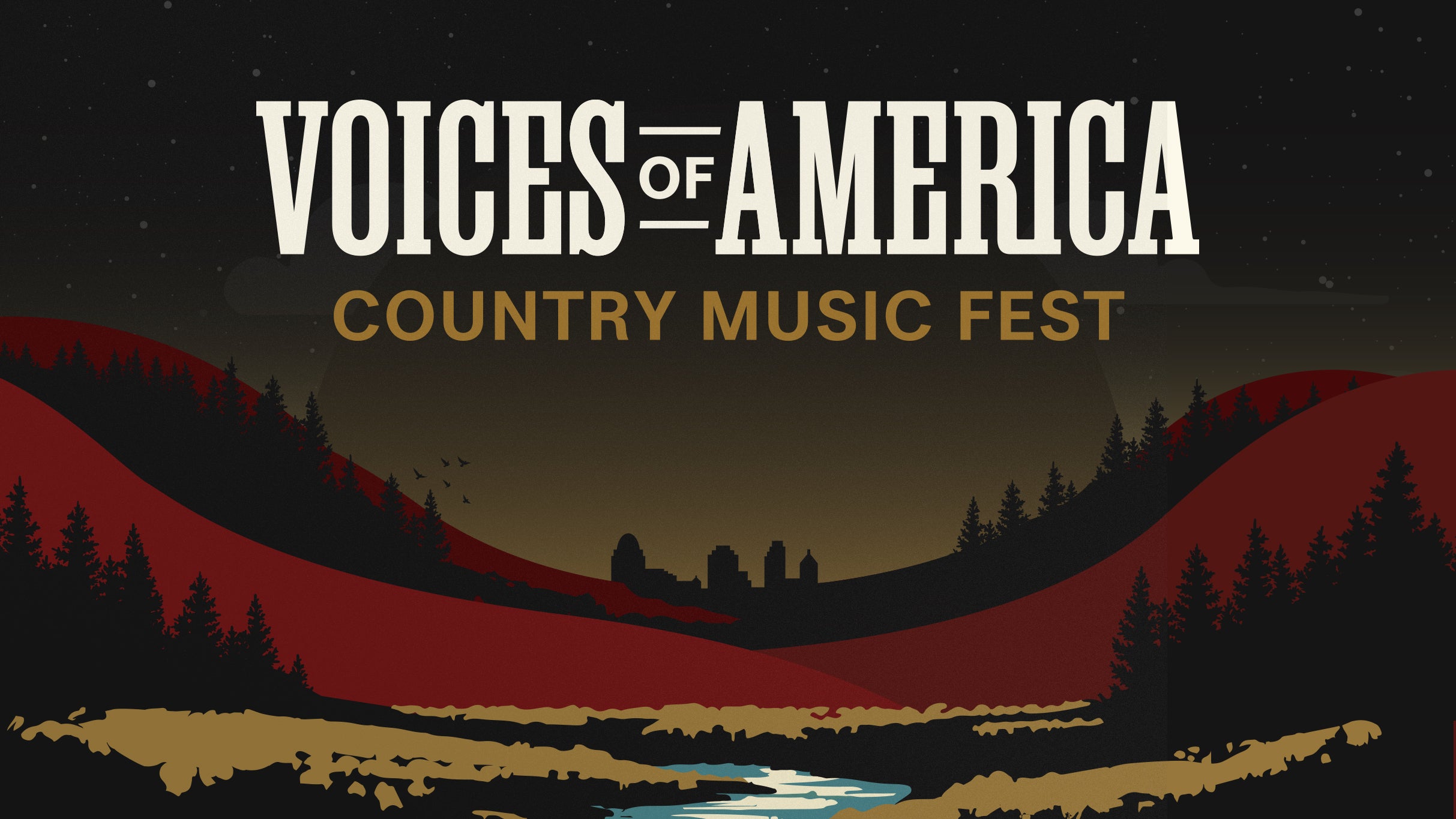 Voices of America Country Music Fest presale information on freepresalepasswords.com