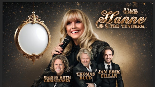 Hanne Krogh & Tre Tenorer Turné 2025 – Julemagi i Kirker Over Hele Norge Hanne Krogh & Tre Tenorer Turné 2025 – Julemagi i Kirker Over Hele Norge