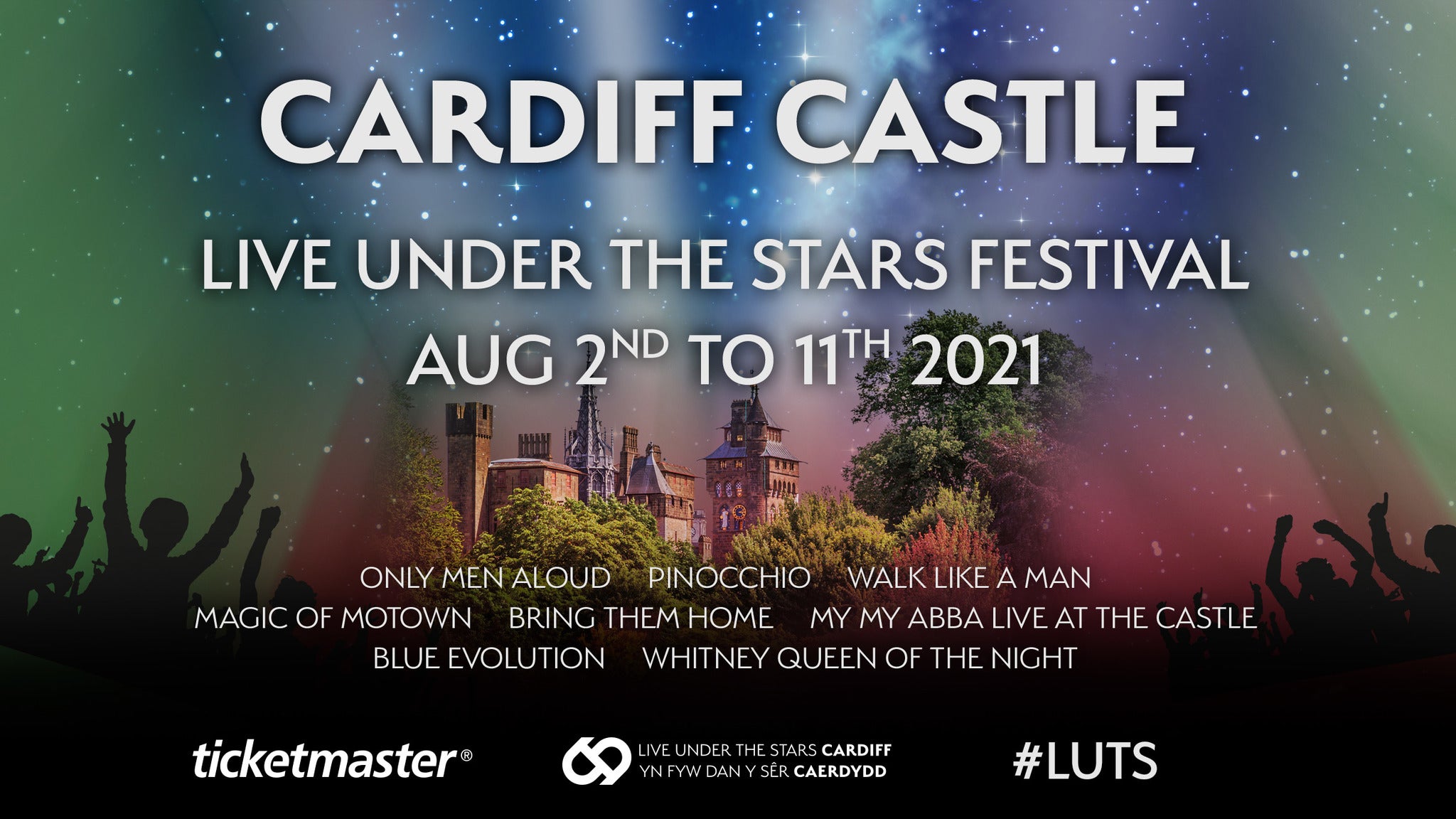 The Cardiff Castle Summer Prom Event Title Pic