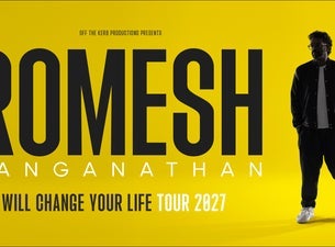 Romesh Ranganathan Will Change Your Life Plymouth Pavilions Seating Plan