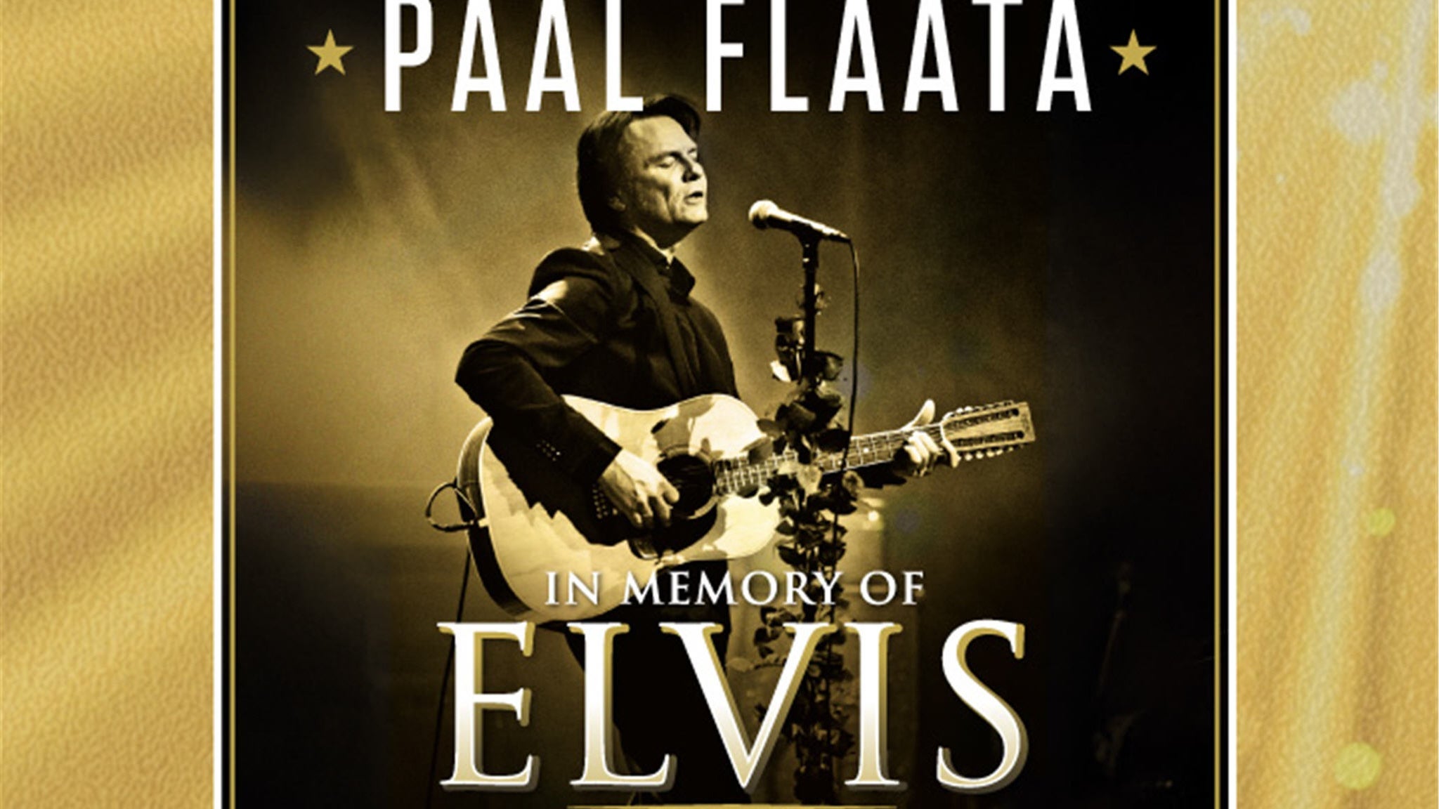 In Memory Of Elvis 90 Years, PEACE IN THE VALLEY TOUR