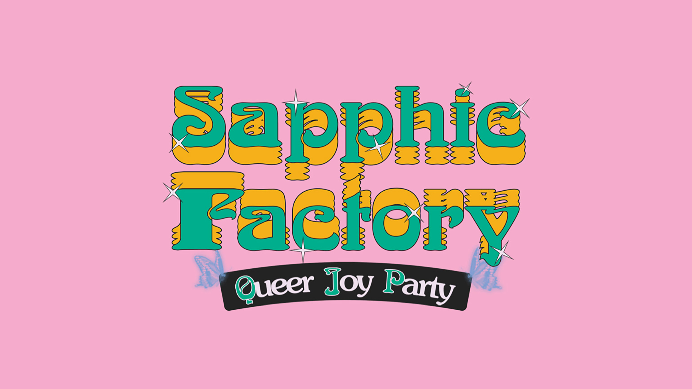 sapphic factory: queer joy party