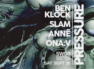 Ben Klock, SLAM: Pressure, 2023-09-30, Глазго