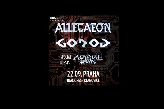 ALLEGAEON, GOROD, ABYSMAL DAWN
