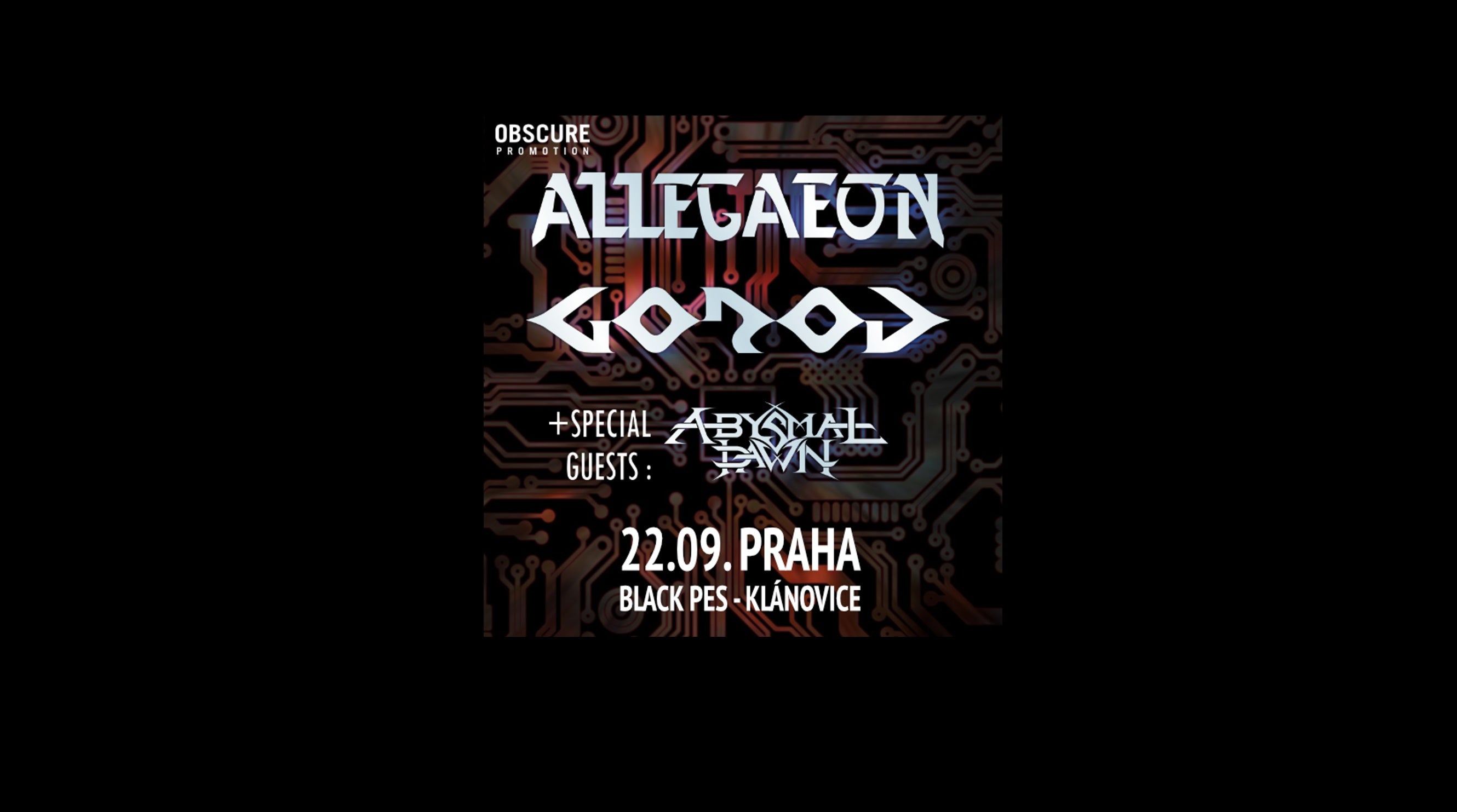 ALLEGAEON, GOROD, ABYSMAL DAWN