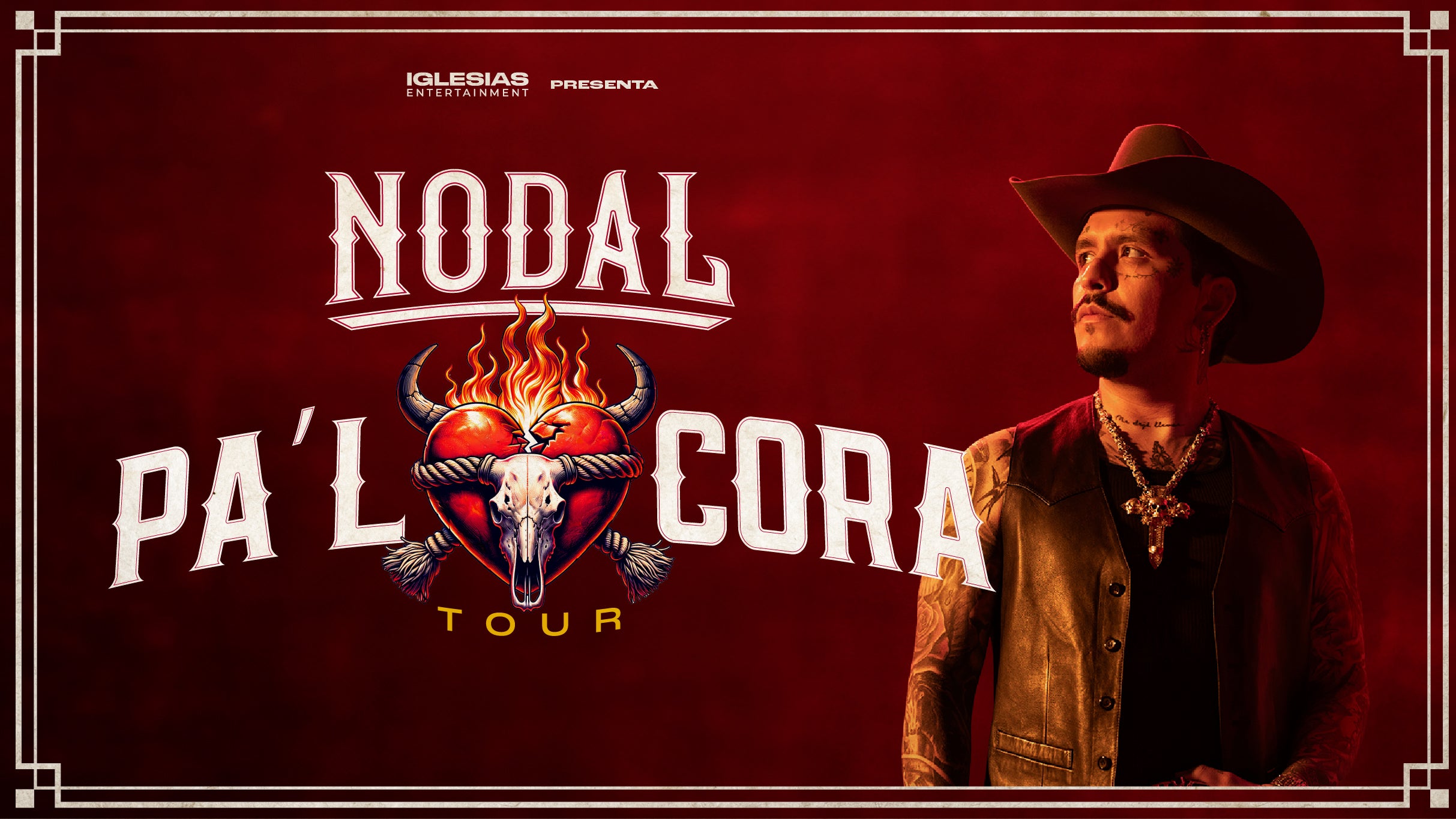 Christian Nodal: Pa'l Cora Tour Event Title Pic