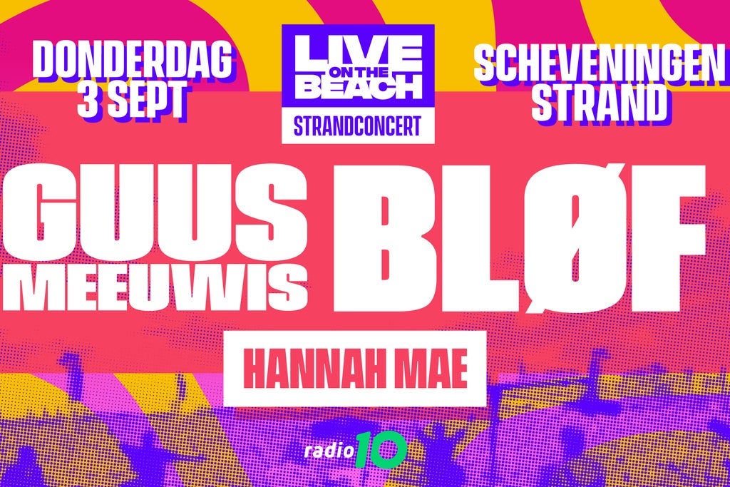 Guus Meeuwis en BLØF – LIVE on the BEACH |Strandclub Arrangement Aloha