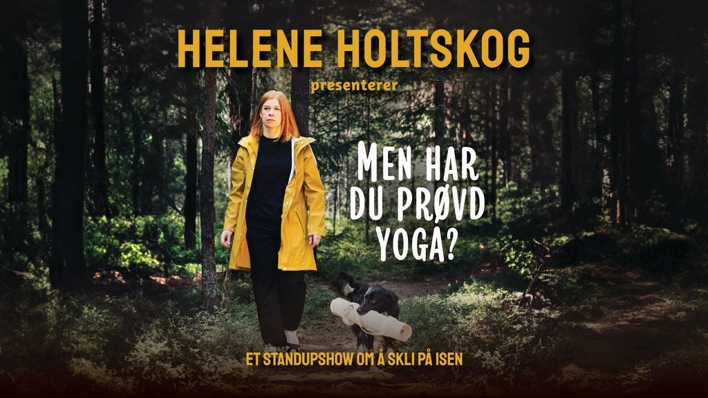 UTSOLGT // "Men har du prøvd yoga?" - et standupshow om å skli på isen