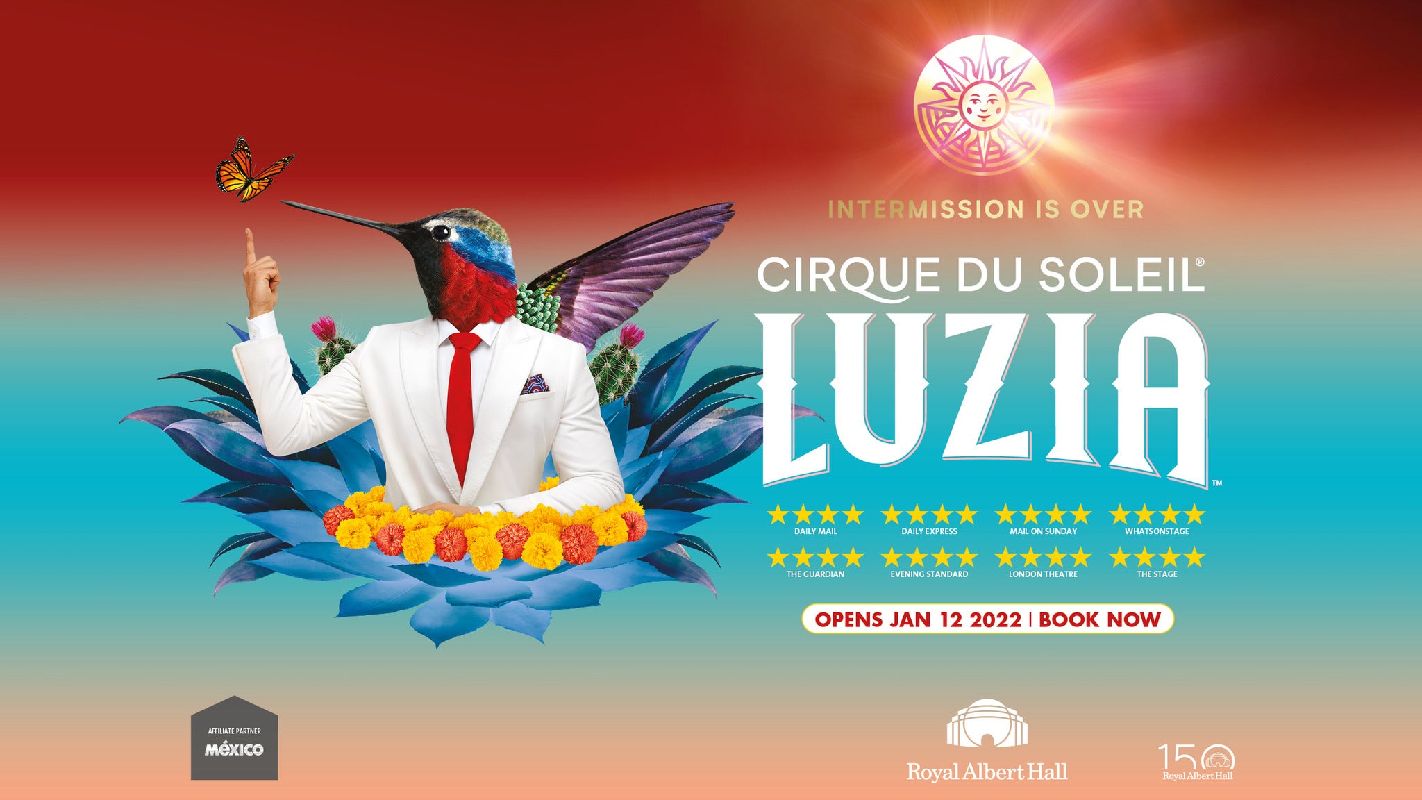 Cirque du Soleil: Luzia Event Title Pic