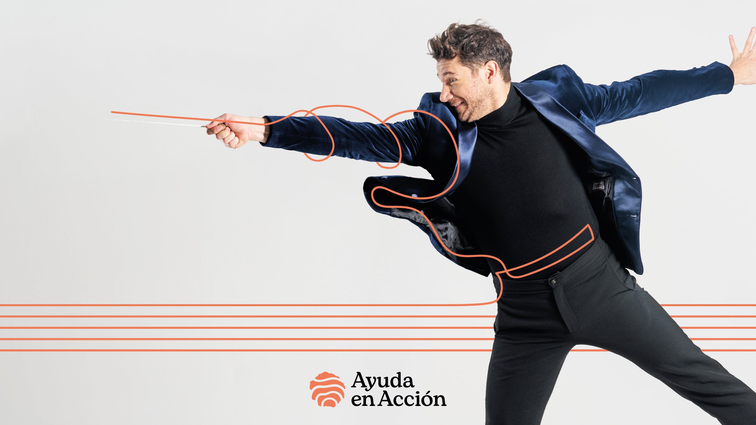 Andrés Salado – Concierto Solidario Ayuda en Acción at Auditorio Nacional de Música – Madrid, Spain
