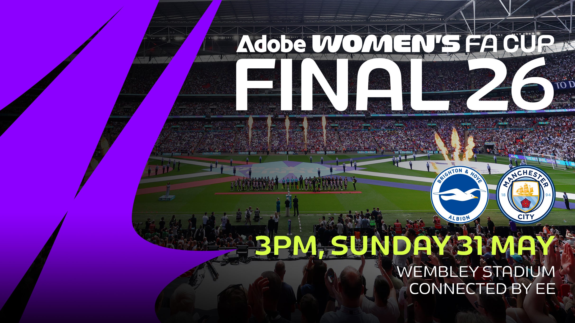 Adobe Women's FA Cup Final Event Title Pic