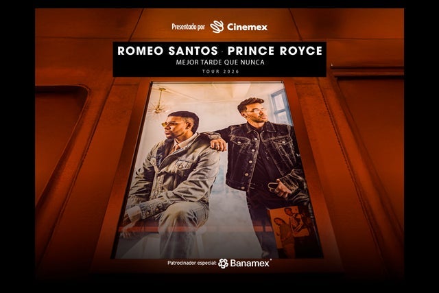 Presales to romeo santos &amp; prince royce: members use these when buying pre-sale tickets
