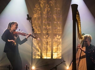 Catrin Finch & Aoife Ní Bhriain - Event poster