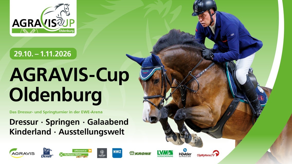 Tageskarte Sonntag - AGRAVIS-Cup Oldenburg 2026 event image