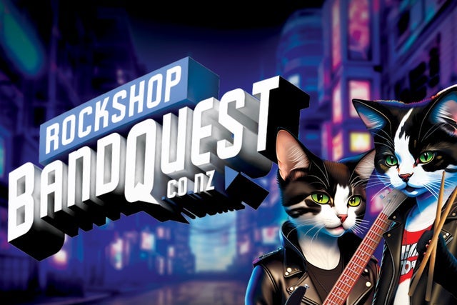 Rockshop Bandquest presales in Takapuna Beach