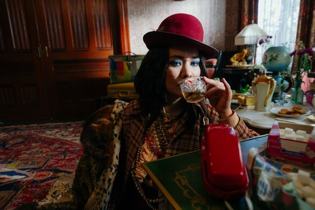 Mitski in London promotional photo for Priority from O2 presale tickets offer