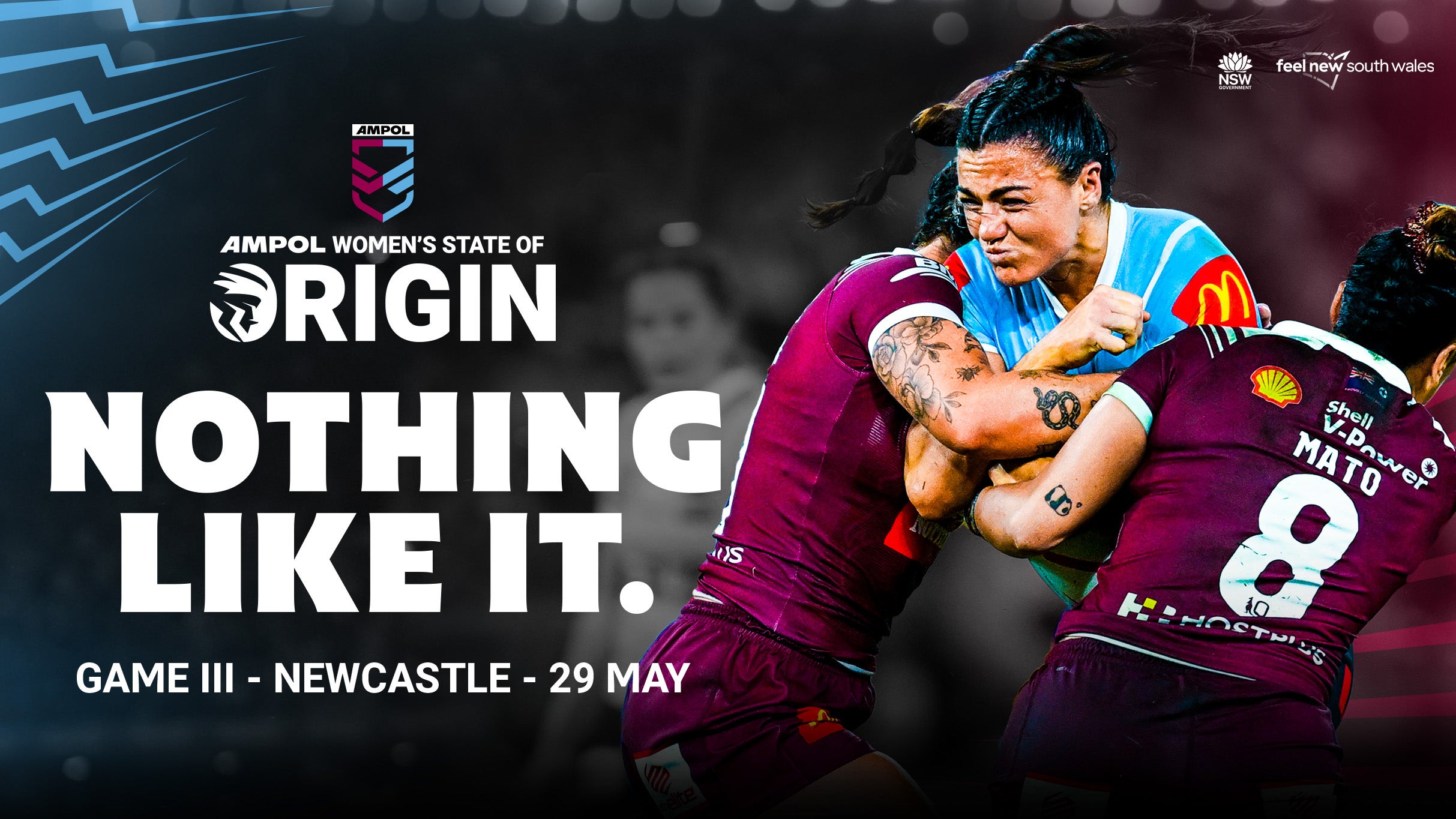 AMPOL Women's State of Origin presale information on freepresalepasswords.com