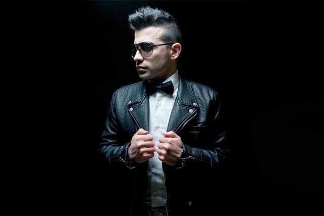 George Arvanitidis in Los Angeles promotional photo for Live Nation presale tickets offer