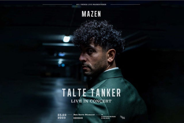 MAZEN-DIGTE OG POESI inkl. 3-retters menu