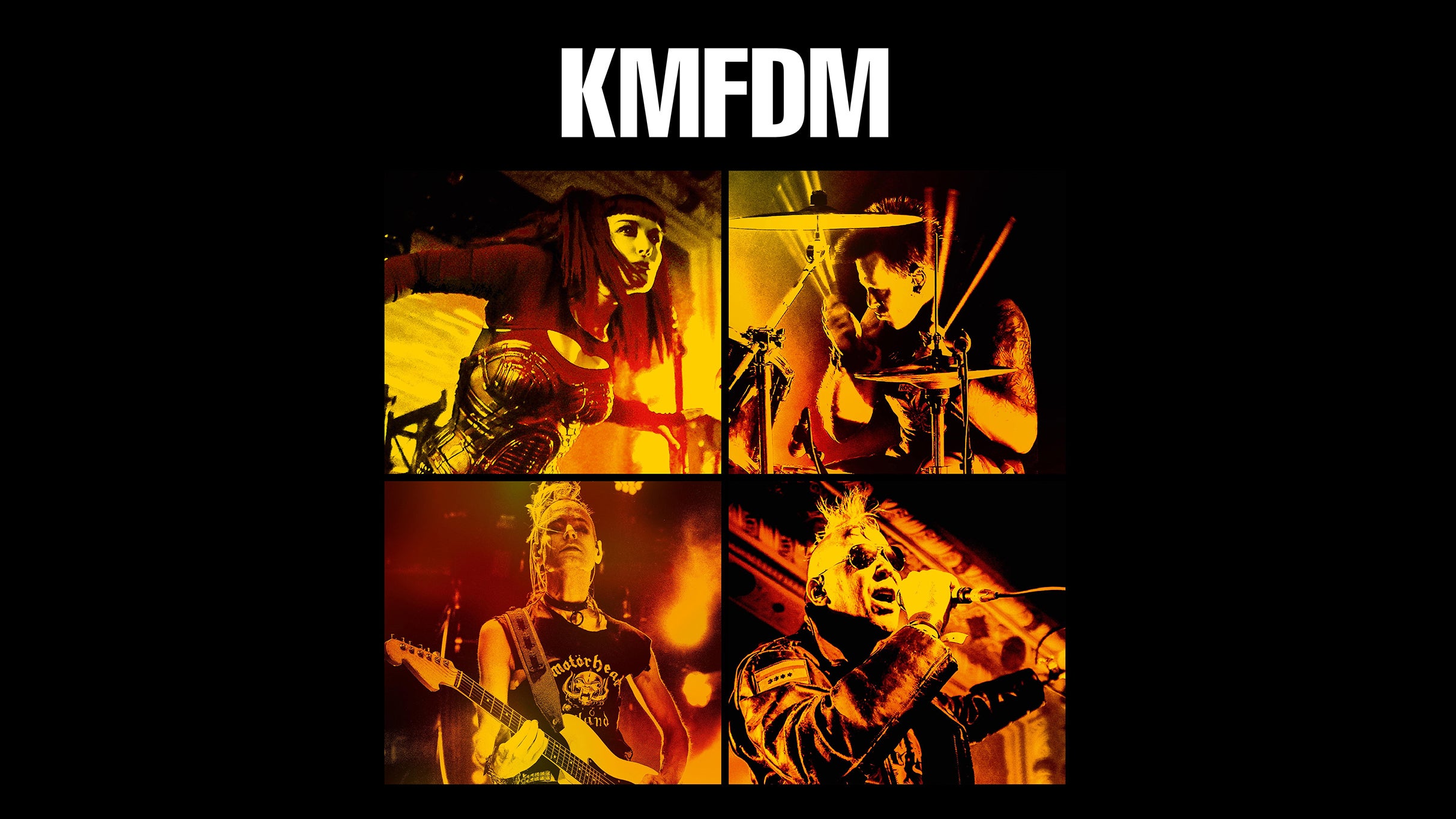 KMFDM in San Diego promo photo for CITI® Cardmember presale offer code