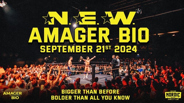 Nordic Elite Wrestling i Amager Bio, København S 21/09/2024
