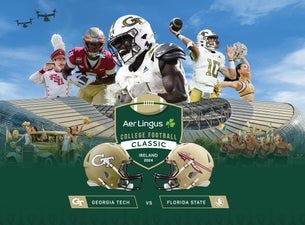 Aer Lingus College Football Classic 2024- Georgia Tech V Florida State Seating Plan Aviva Stadium