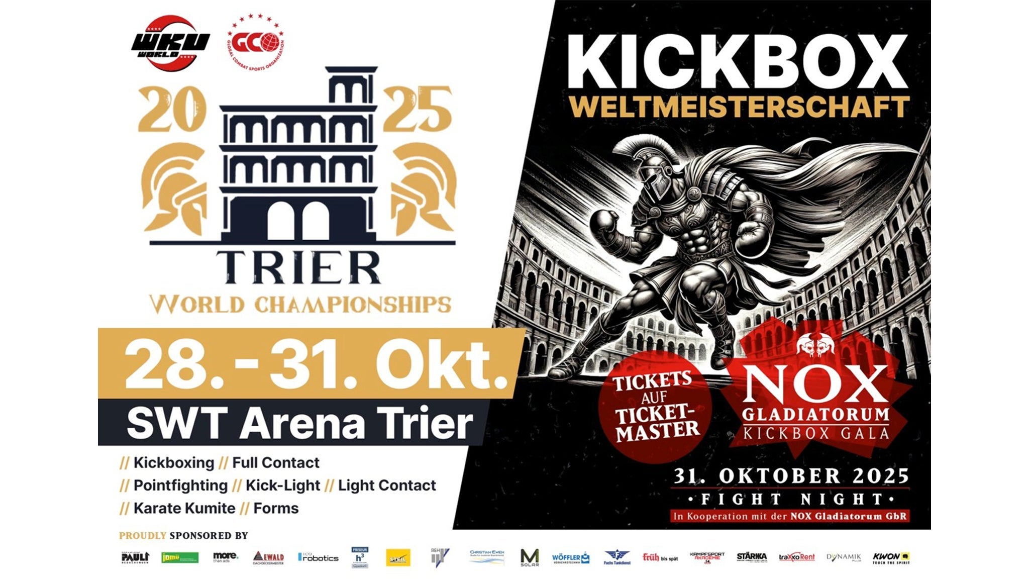Nox Gladiatorum Fight Night und Gala