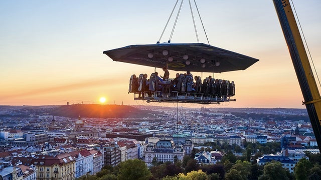 Dinner In The Sky – Starlights v Dinner In The Sky, Prague 07/09/2025