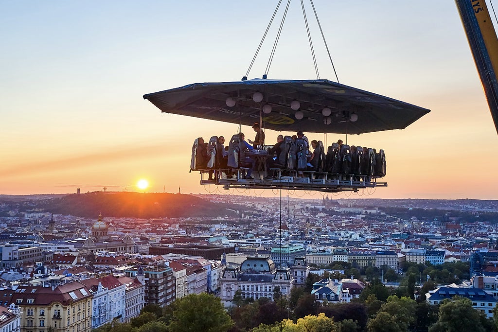 Tapas & Cava In The Sky