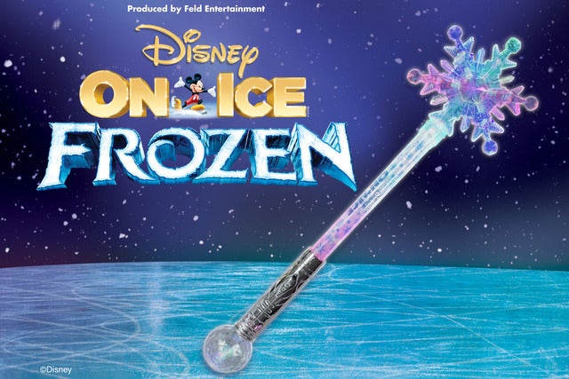 Disney on Ice Frozen - Snowflake Light-Up Wand
