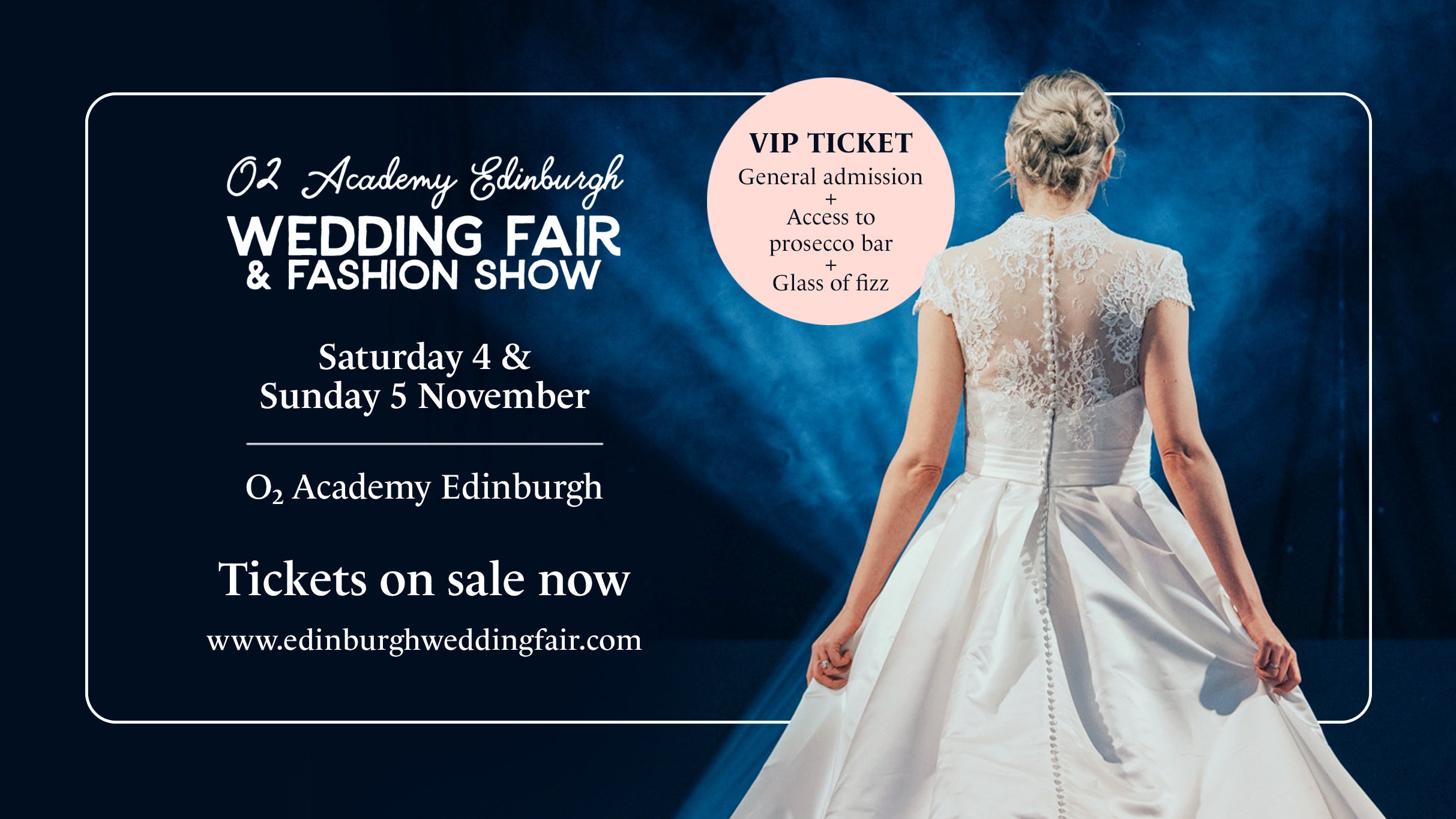 Edinburgh Wedding Fair & Fashion Show Event Title Pic