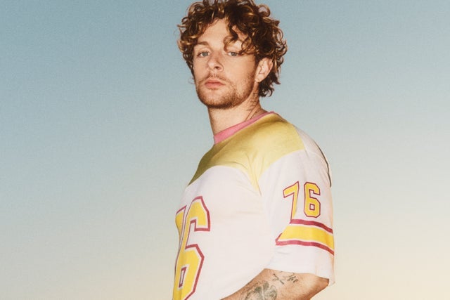 Tom Grennan in Llangollen: pre-sale passwords Tom Grennan in Llangollen promotional photo for Ticketmaster presale tickets offer