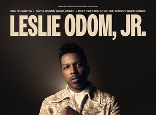 Leslie Odom, Jr. Seating Plans