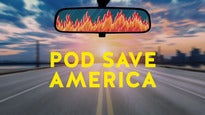 Pod Save America: (A)live And On Tour 2022 presale code for early tickets in a city near you