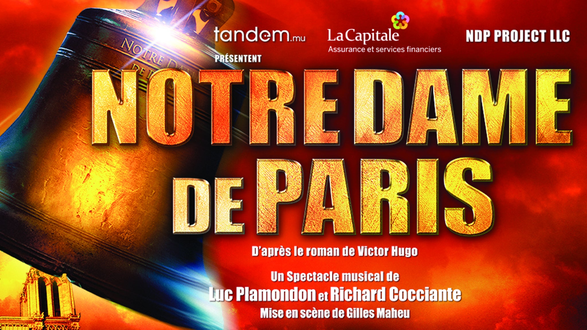 Notre Dame de Paris in Moncton promo photo for CAFI  presale offer code