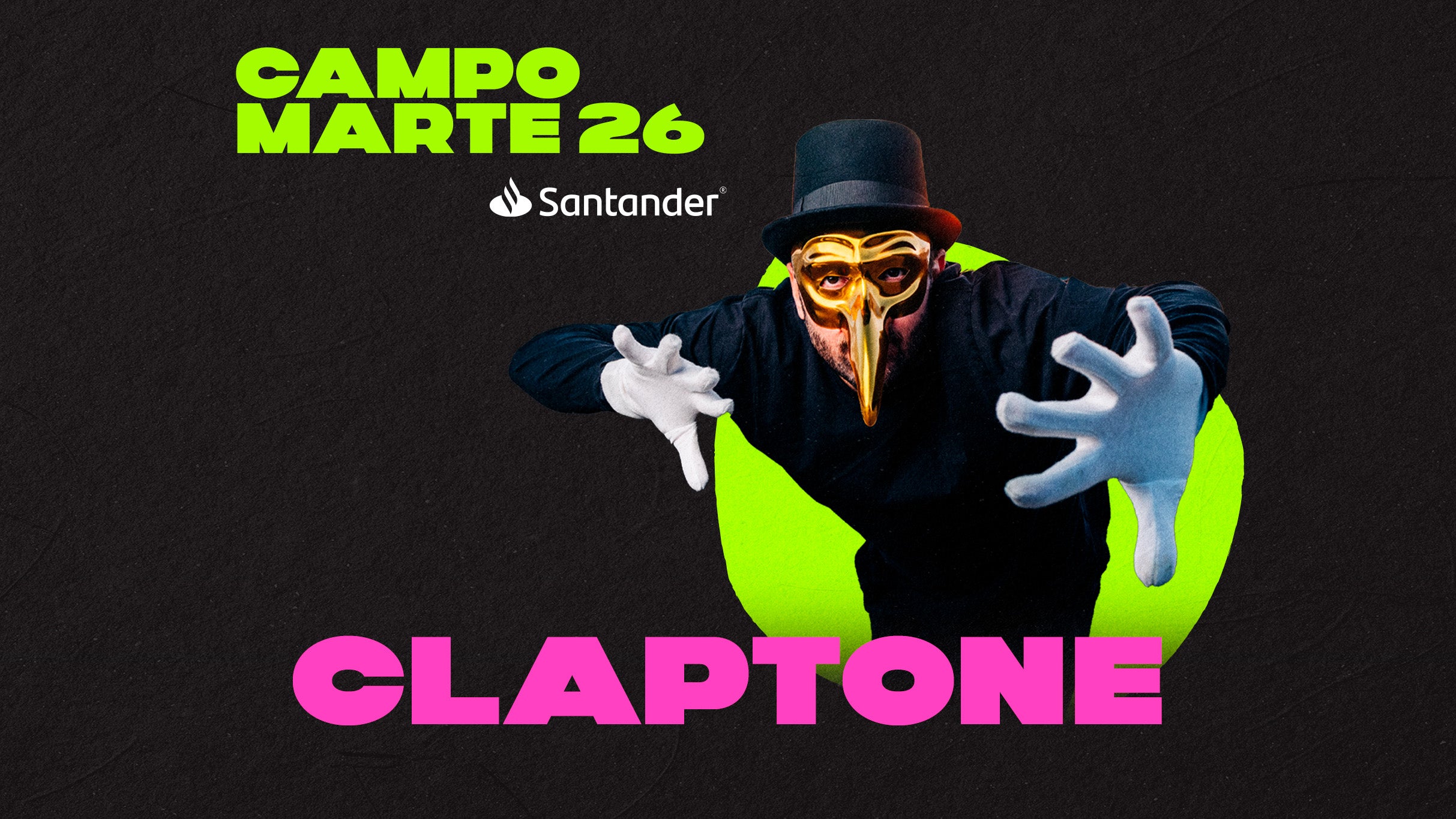 Claptone concerts and tour dates | GlobalGigMap