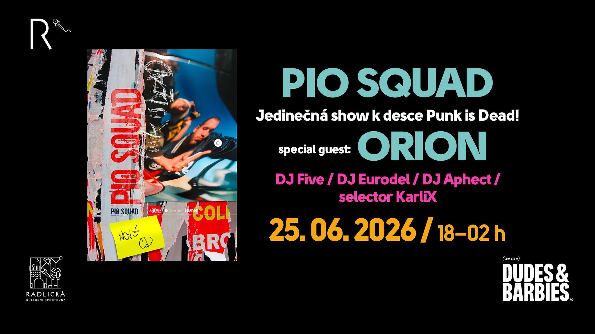 Pio Squad v Radlické kulturní sportovně