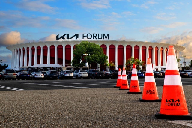 Kia Forum Parking Lot