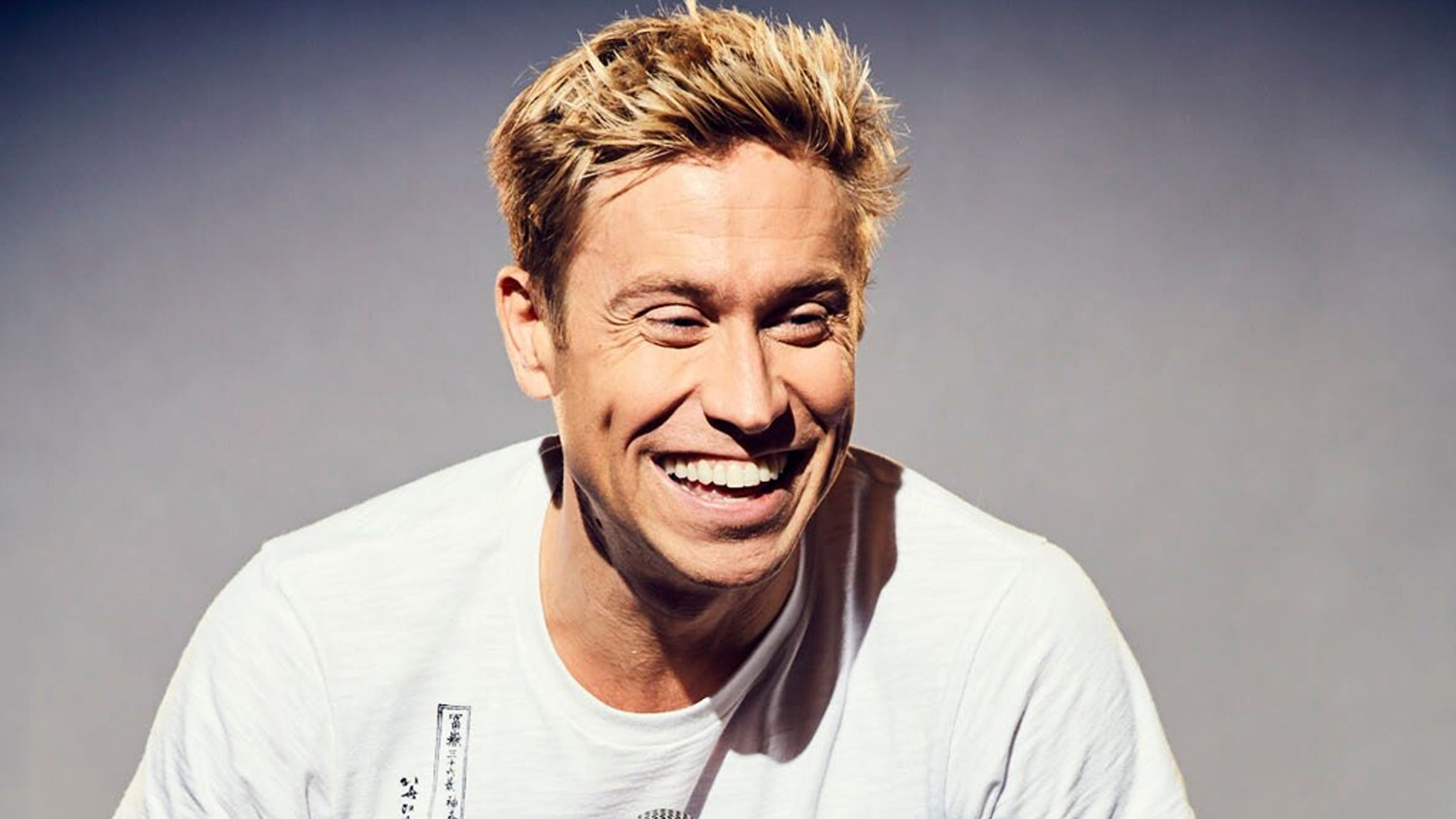 Russell Howard in Minneapolis promo photo for Live Nation presale offer code