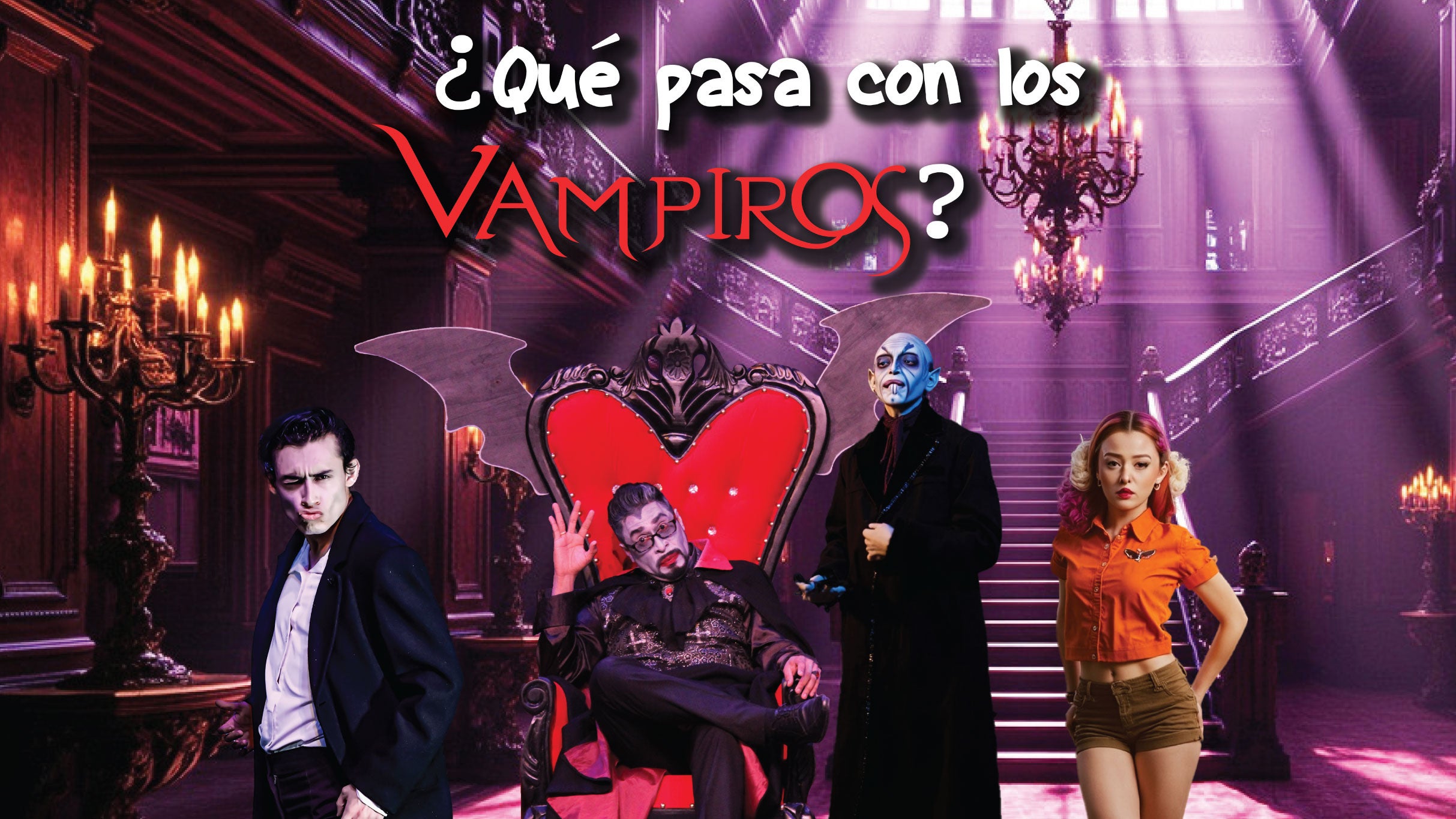 ¿Qué pasa con los vampiros?