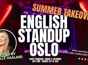 Bilde for arrangement English Standup Oslo – Summer Takeover!