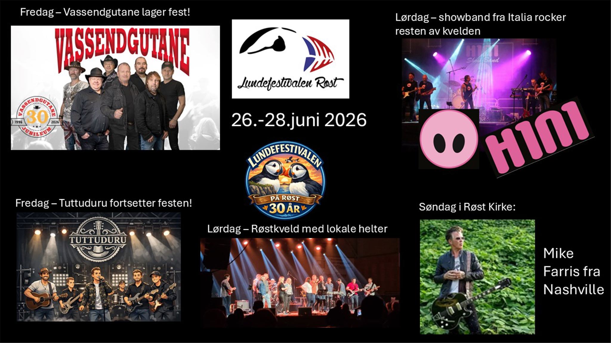 Lundefestivalen – Lørdagspass – 2026-06-27