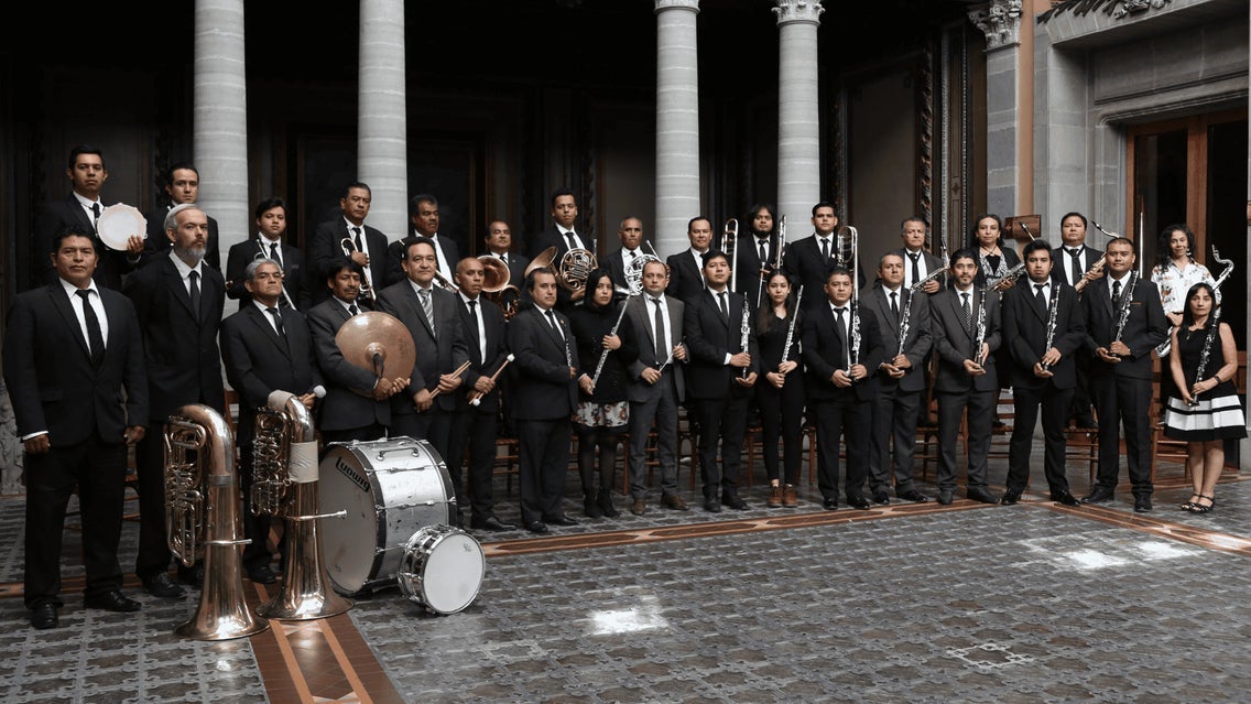 La Banda de Música del Edo. Gto y Ópera de Saltillo
