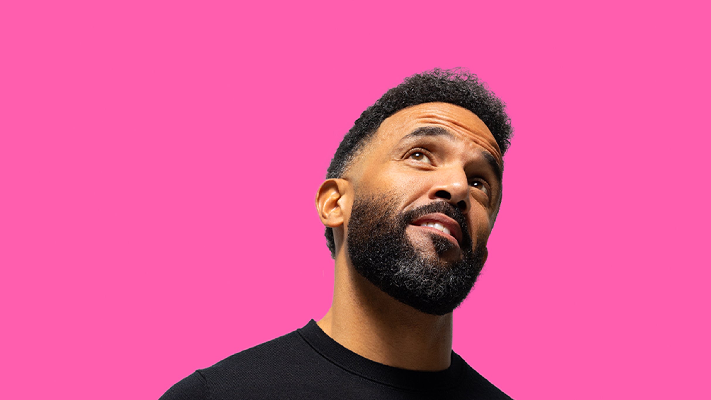 Craig David in Manchester promo photo for Spotify Fans First presale offer code