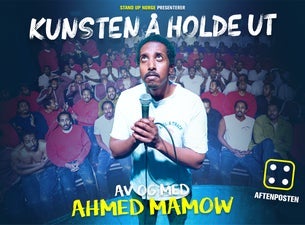 Bilde for arrangement «AHMED MAMOW – KUNSTEN Å HOLDE UT»